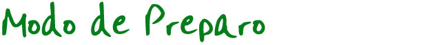 preparo
