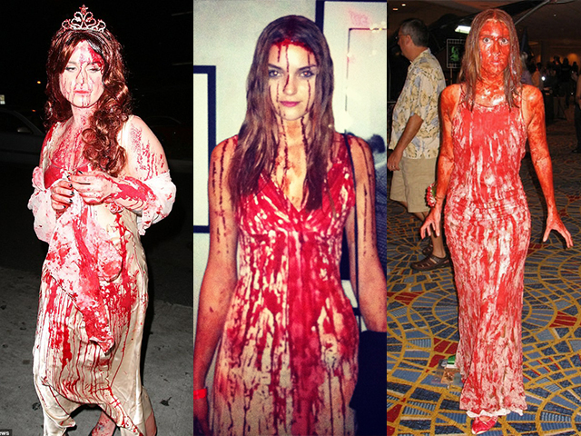 fantasia-facil-halloween-carrie-a-estranha