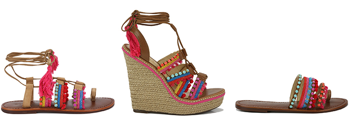 gostei-e-agora-schutz-acquarela-shop-tendencia-pompom e tassel